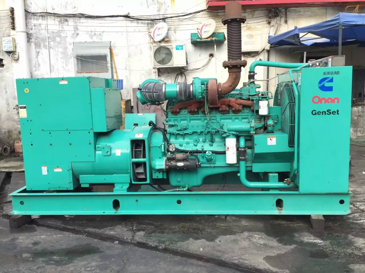 江夏租赁发电机-柴油发电机不正常冒烟的原因